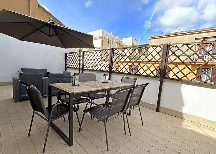 Rome Apartment With Terrace Autonomous